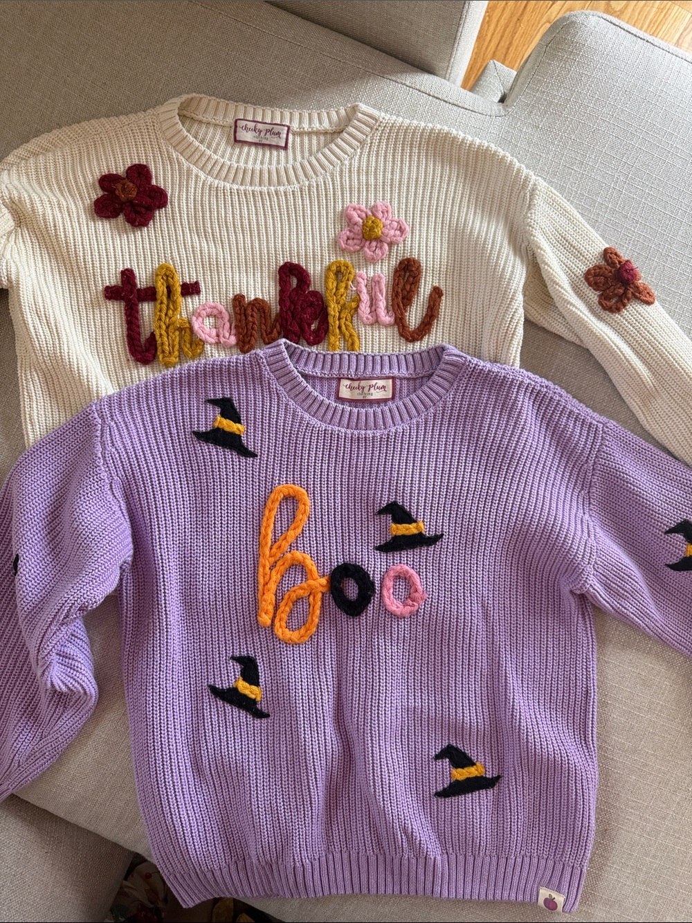 Cheeky Plum Fall Chunky Sweater Sets
